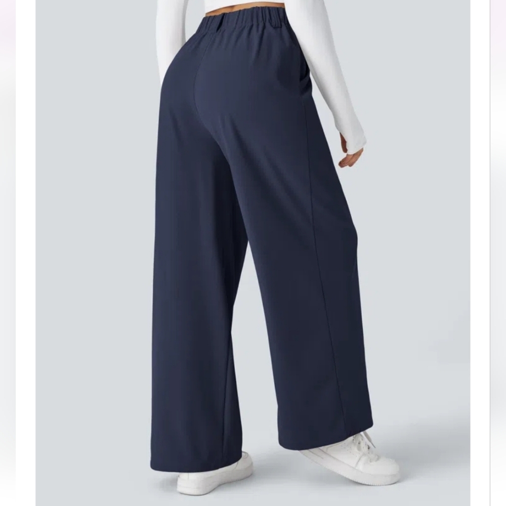 Halara Flex Wsffle Work Pants - Picture 3 of 3